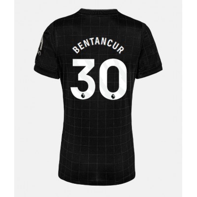 Tottenham Hotspur Rodrigo Bentancur #30 Bortatröja Dam 2025-26 Kortärmad Tottenham Hotspur Rodrigo Bentancur #30 Bortatröja Dam 2025-26 Kortärmad